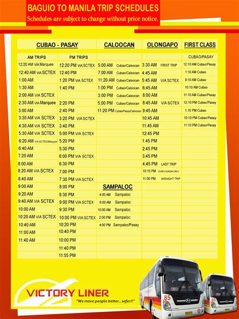 baguio bus fare victory liner|Victory Liner to Baguio Bus Schedules: Check Here!.